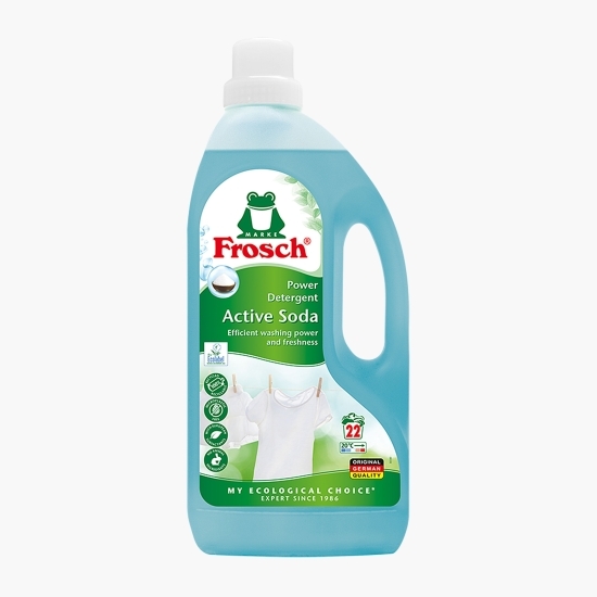 Detergent de rufe lichid Power Soda, 22 spălări, 1.5l