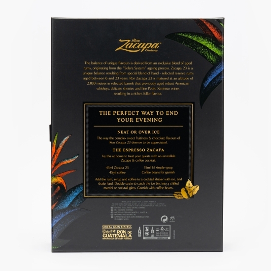 Rom 23YO 40% alc. 0.7l + 2 pahare