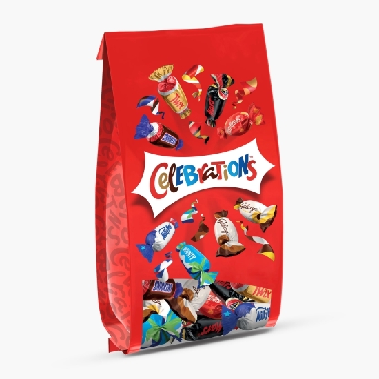 Selecție bomboane de ciocolată cu lapte 196g