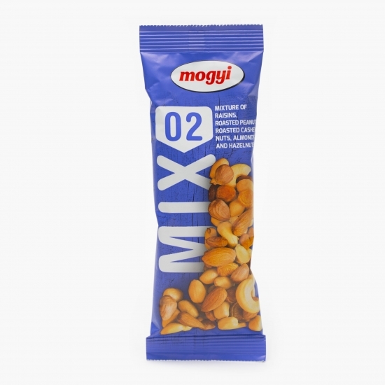 Mix stafide, arahide, caju, migdale, alune de pădure 100g 