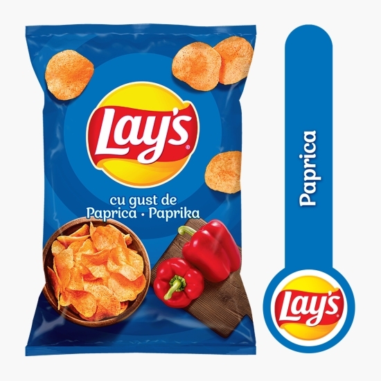 Chipsuri din cartofi cu paprika 125g