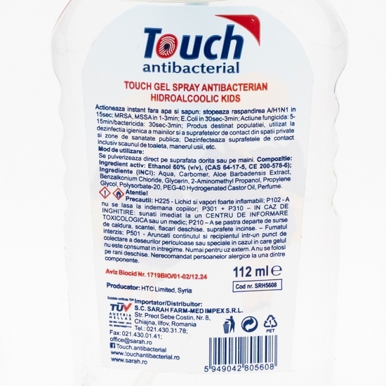 Spray antibacterian Kids 112ml