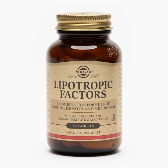 Factori lipotropici 50 comprimate filmate