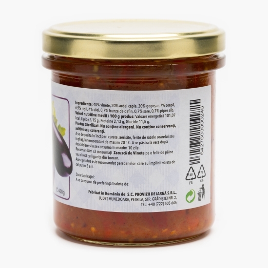 Zacuscă de vinete 400g