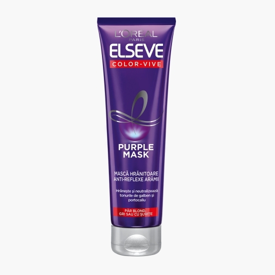 Mască pentru părul blond, decolorat, gri sau cu șuvițe, Color Vive, 150ml 