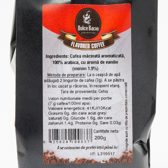 Vanilla Coffee 200g, cafea măcinată 