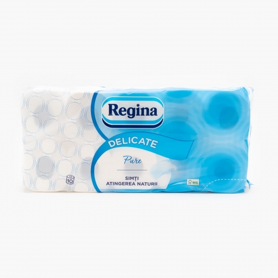  Hârtie igienică Pure 10 role, 3 straturi