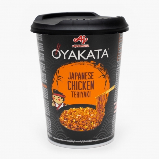 Preparat instant cu tăieței și sos, aromă de pui Japanese Chicken Teriyaki 96g