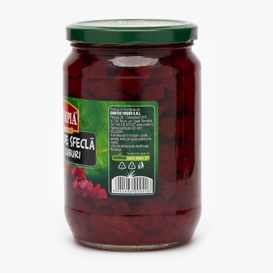 Salată de sfeclă roșie cuburi 700g