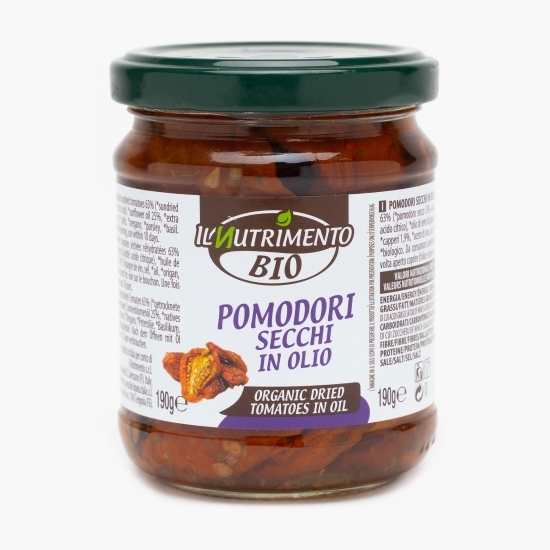 Roșii uscate eco în infuzie de ulei 190g