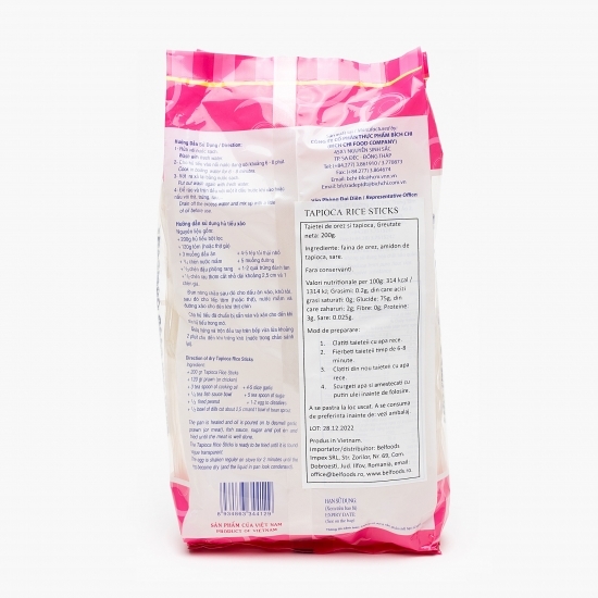 Tăieței de orez și tapioca 200g
