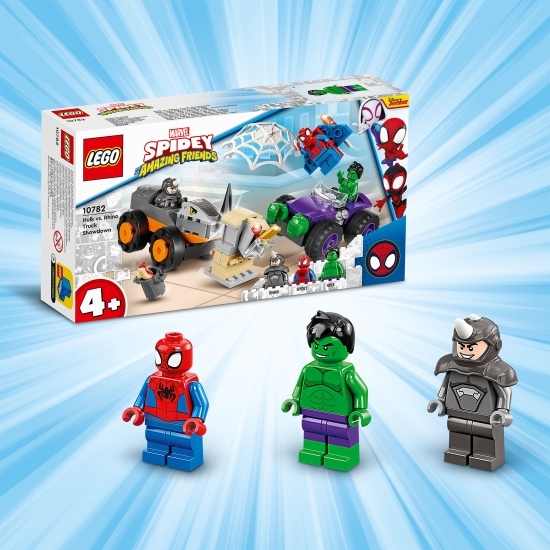 Confruntarea dintre Hulk și Mașina Rinocer, 10782 Marvel Spidey and his Amazing Friends, +4 ani