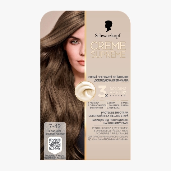 Vopsea de păr, 7-42 blond nude
