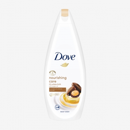 Gel de duș cu ulei de argan Nourish Oil & Care 0.75l