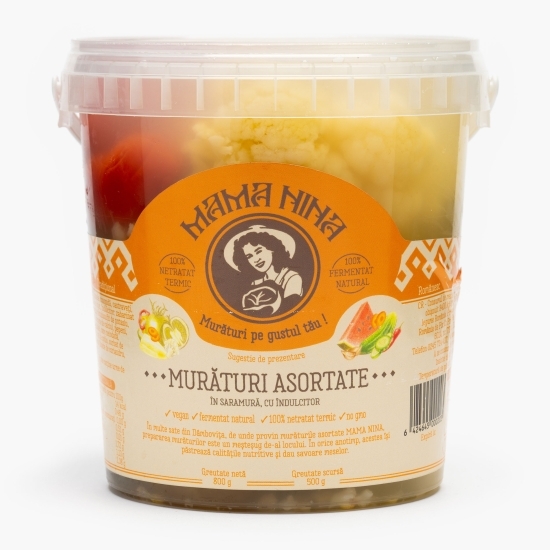 Murături asortate 800g