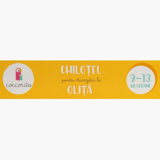 Chiloțel pentru tranziția la oliță, model Vulpe, 9-13kg