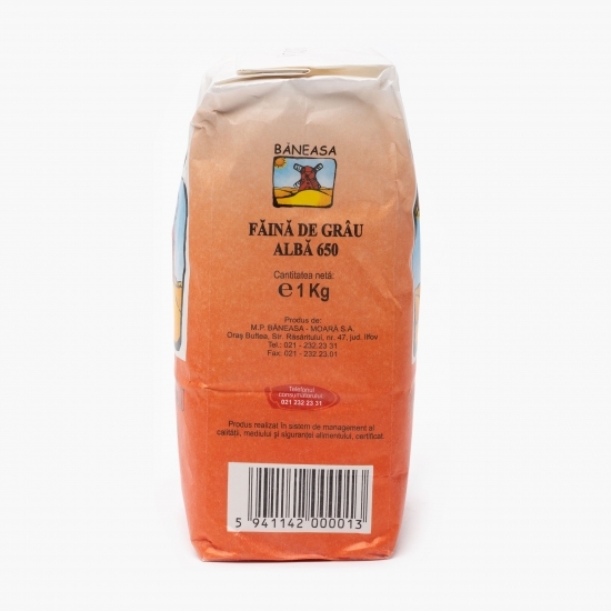 Făină de grâu albă 650 1kg