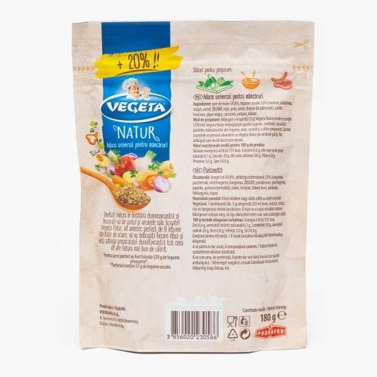 Bază pentru mâncăruri Natur 180g