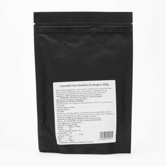Curmale fără sâmburi ecologice 250g