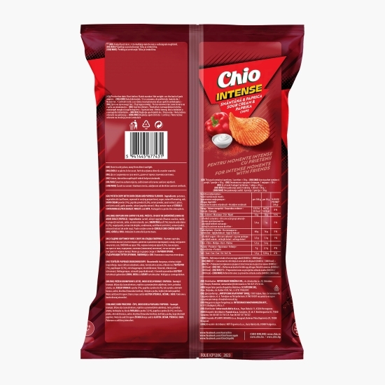 Chipsuri Intense cu paprica 120g