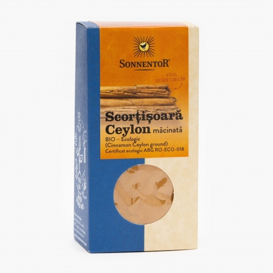 Scorțișoară Ceylon măcinată eco 40g