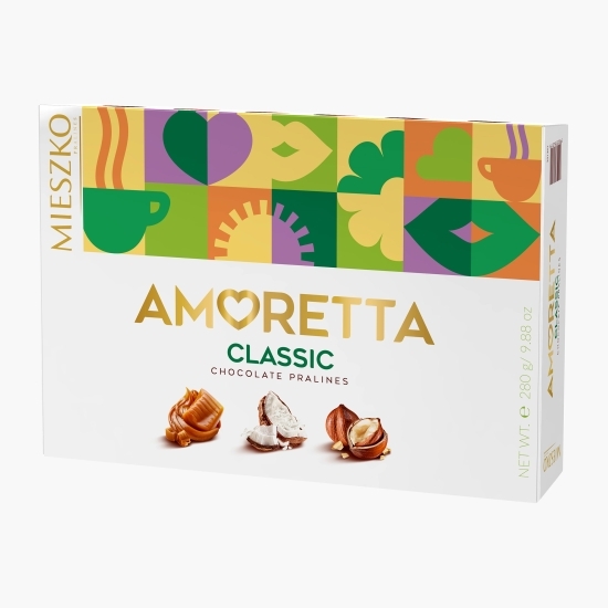 Praline asortate Amoretta Classic 280g