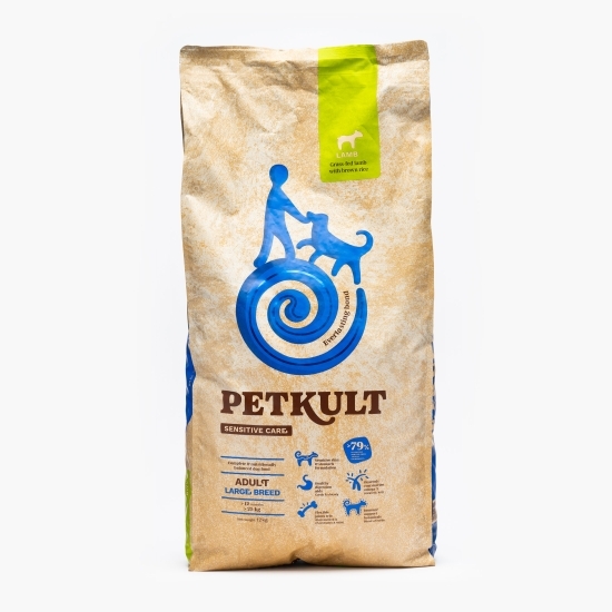 Hrană uscată pentru câini adulți de talie mare Sensitive, 12kg, cu miel și orez