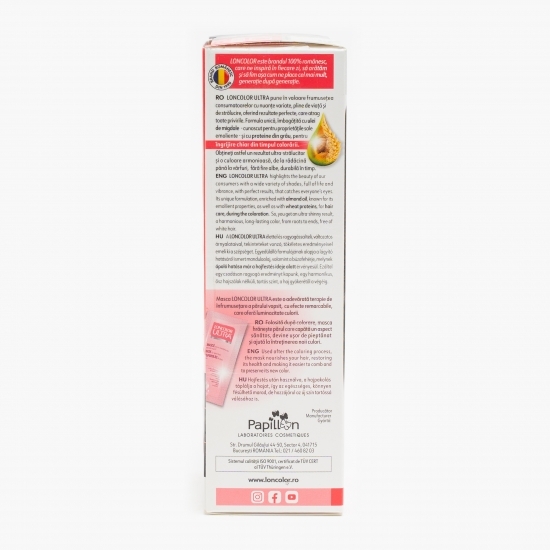 Vopsea permanentă pentru păr Ultra 4 Castaniu mediu 100ml