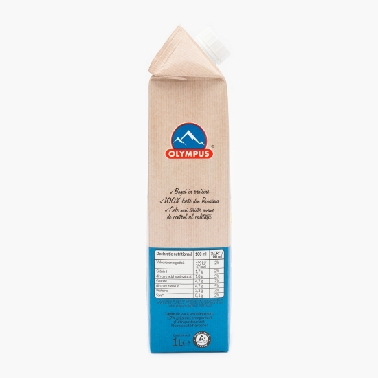 Lapte UHT 1.7% grăsime 1l