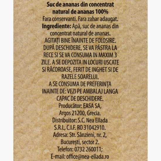 Suc de ananas 1l