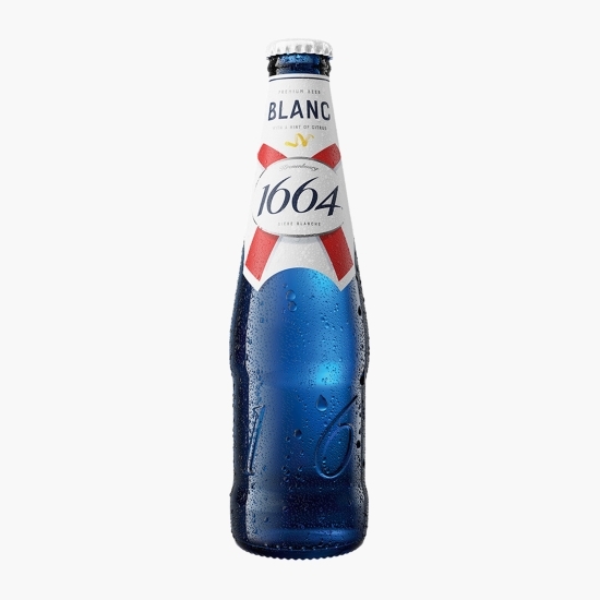 Bere albă nefiltrată 1664 Blanc sticlă 0.33l