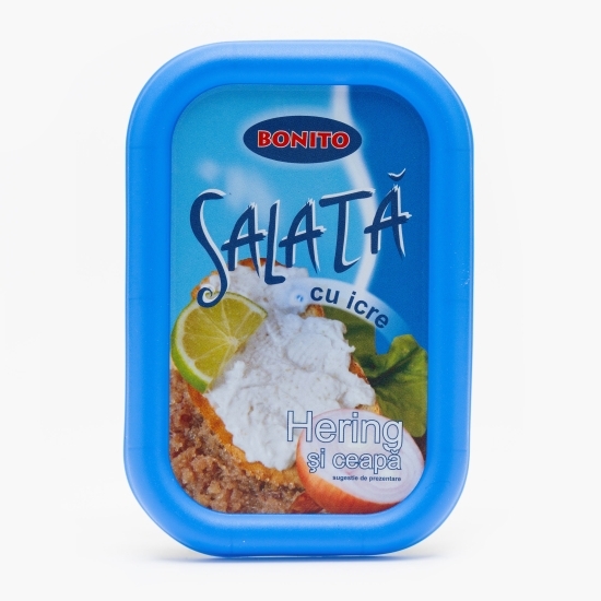 Salată cu icre hering și ceapă 150g
