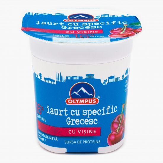Iaurt cu specific grecesc vișine 125g