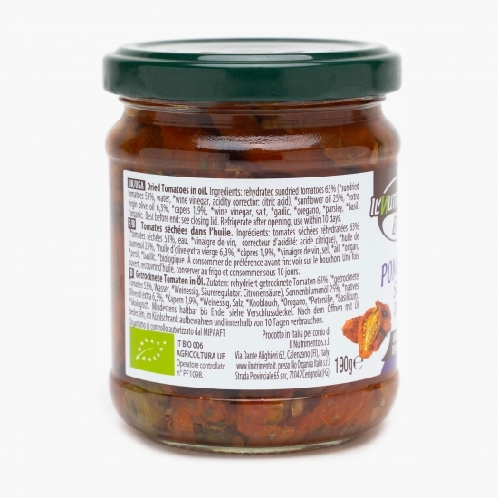 Roșii uscate eco în infuzie de ulei 190g