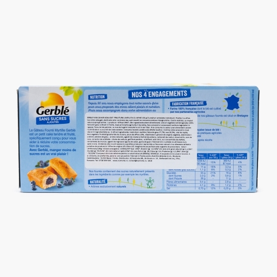 Chec cu umplutură de afine, fără zahăr adăugat, 5x30g