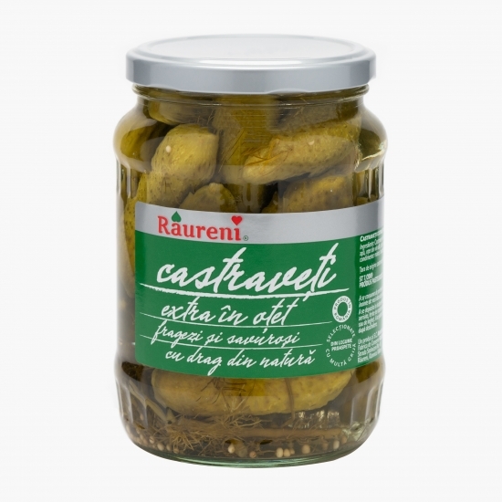 Castraveți extra în oțet 680g