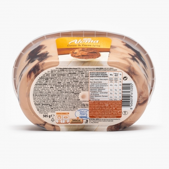 Înghețată de cacao cu sirop de cacao 1000ml