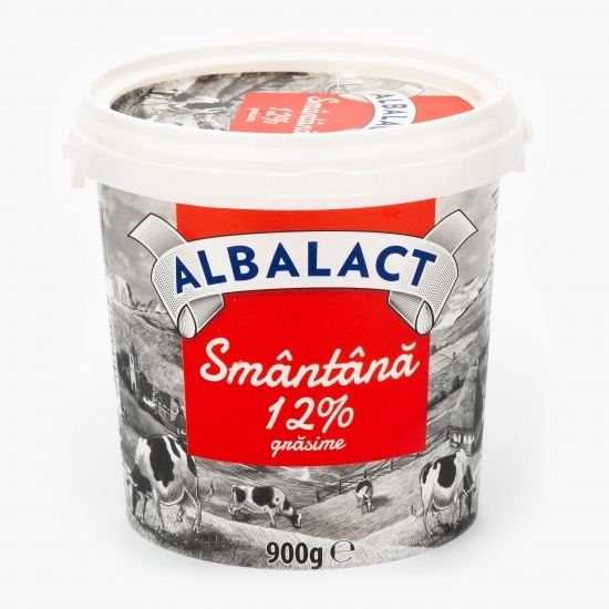 Smântână 12% grăsime 900g