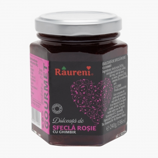Dulceață de sfeclă roșie cu ghimbir 240g