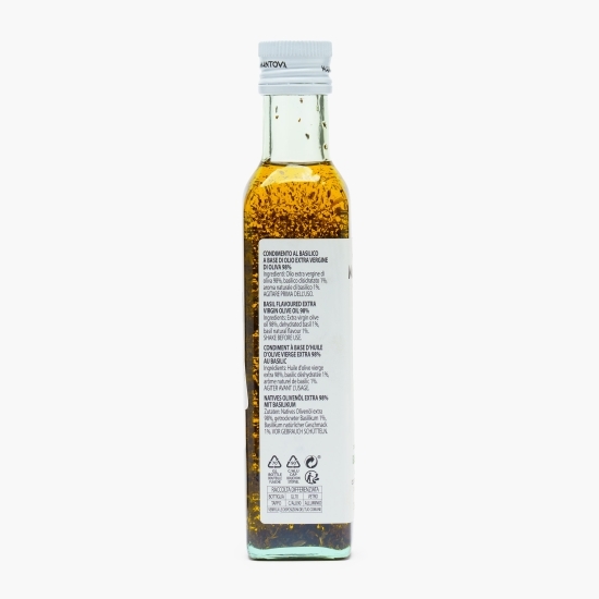 Ulei de măsline extravirgin cu aromă de busuioc 250ml