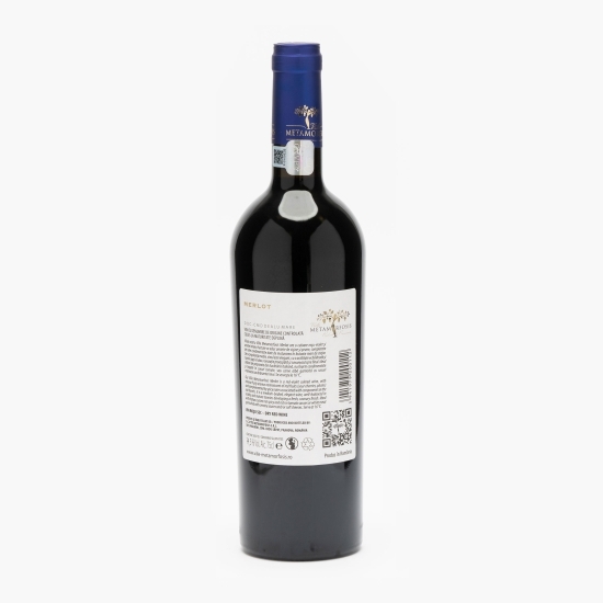 Vin roșu sec Merlot, 14.5%, 0.75l