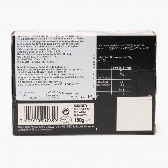 Foie gras bloc rață 150g