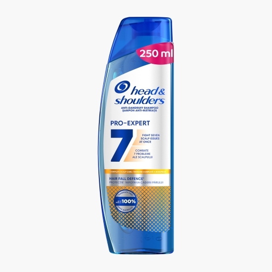 Șampon anti-mătreață Pro-Expert 7 Hair Fall Defense împotriva căderii părului, 250 ml