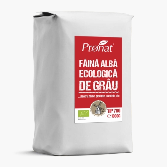 Făină eco albă de grâu, tip 700, 1kg