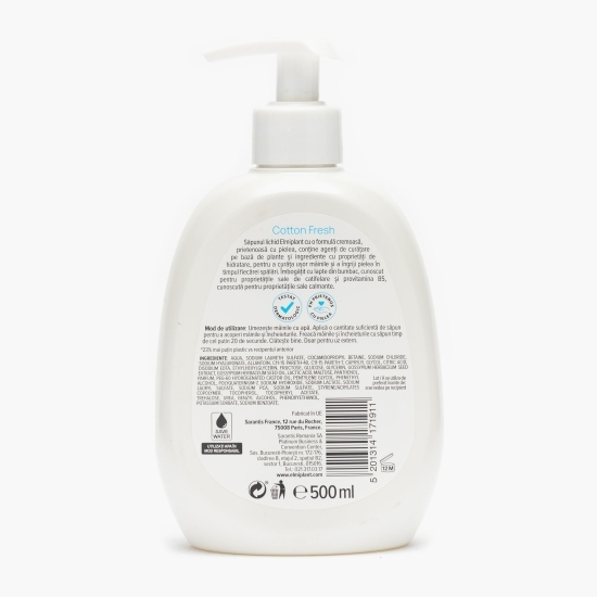 Săpun lichid cremă Bumbac & Provitamina B5, 0.5l