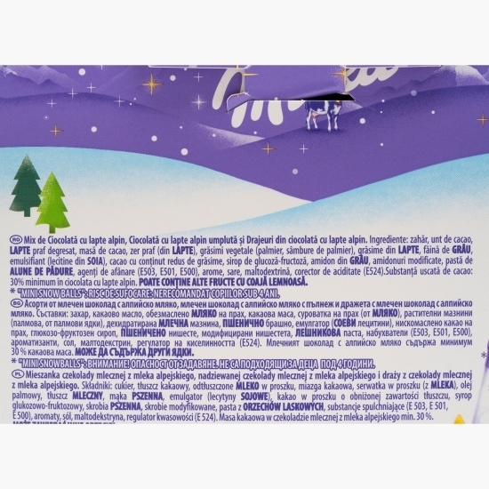 Ciocolată mix Crăciun cu jucărie de pluș 96g