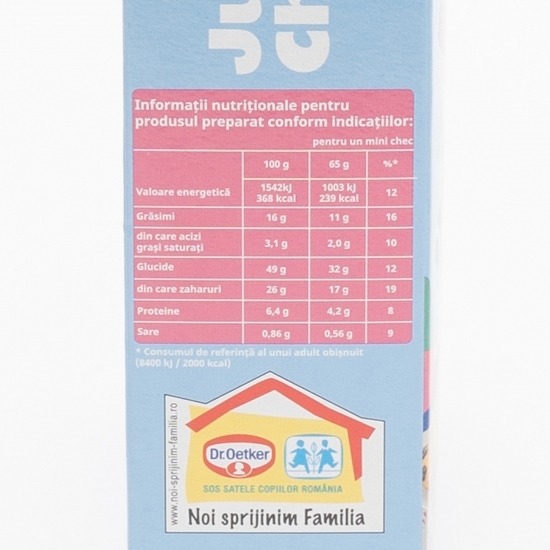 Mix pentru Mini checuri cu fulgi de ciocolată, Junior Chef 230g