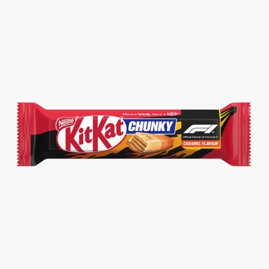 Baton de ciocolată cu lapte și caramel Chunky F1, 40g