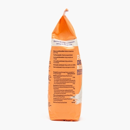 Făină integrală de hrișcă eco, fără gluten 500g