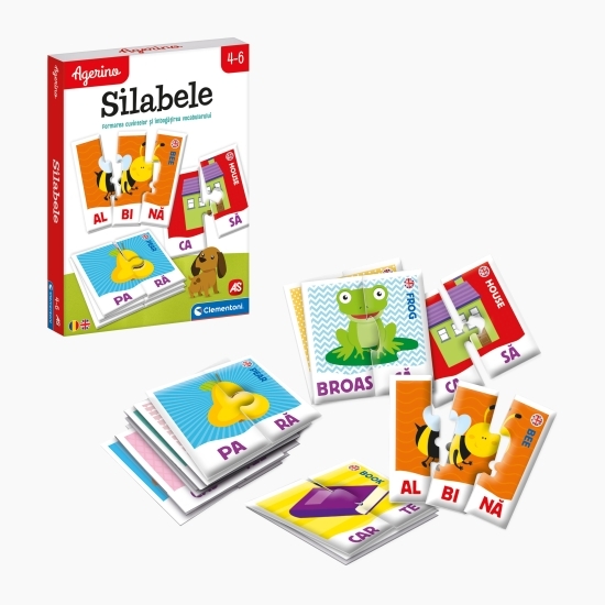 Joc educativ Silabele, 4-6 ani